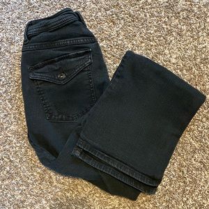 INC black jeans, very flattering curvy fit bootcut style! Size 8S (8 short)